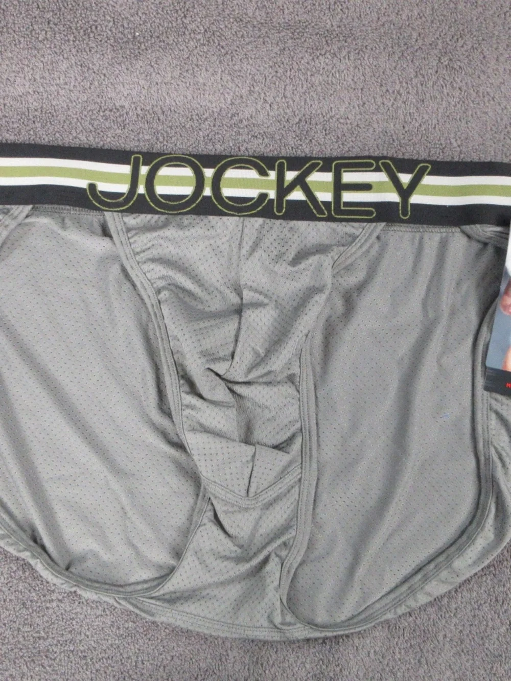 Men's Jockey Sport mesh string bikini briefs